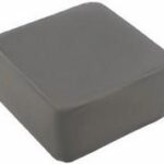 Abdeckung fur Tragschienen 40x40 grau