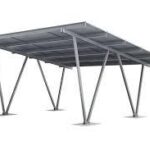 Carport aluminiowy 2 stanowiskowy VV