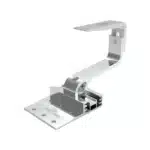 Dachhaken L=115 mm, 3-fach verstellbar, Aluminium 1 Dachhaken L115 mm 3 fach verstellbar Aluminium