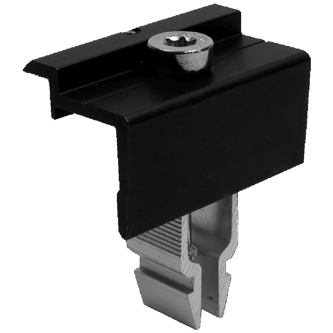 Rapid Endklemme Set mit Erdung (30-40mm) schwarz