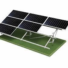 Zwei-Stützen-Ständer 3 Module horizontal - Bifazial