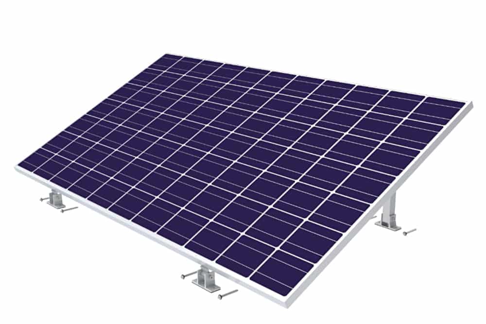 Verstellbare 15–30°-Aluminiumstruktur