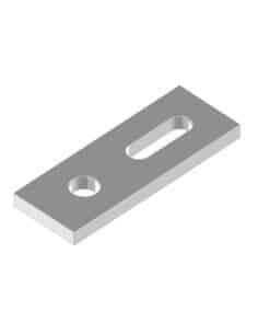M10 Aluminiumadapter 80 x 40 x 5 mm