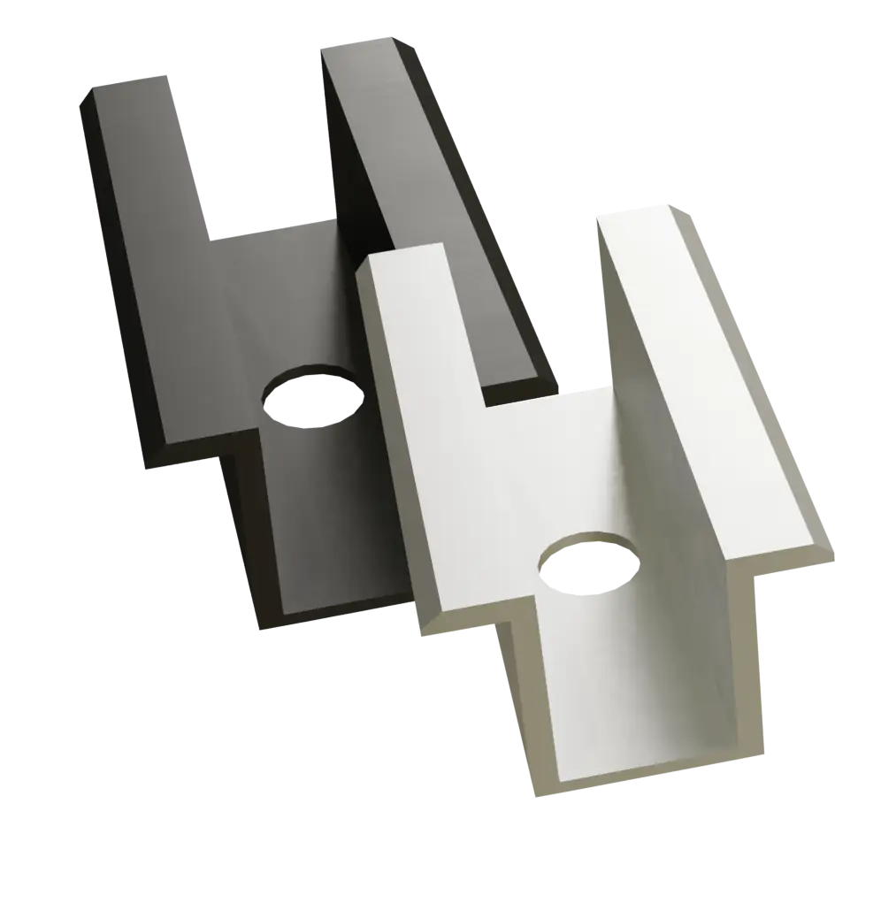 Mittelklemme Aluminium
