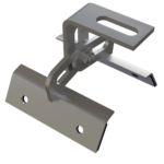 Trapezblechhalter verstellbar 1 TRAPEZBLECHHALTER VERSTELLBAR