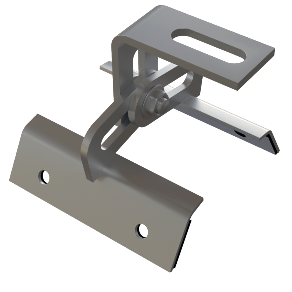Trapezblechhalter verstellbar