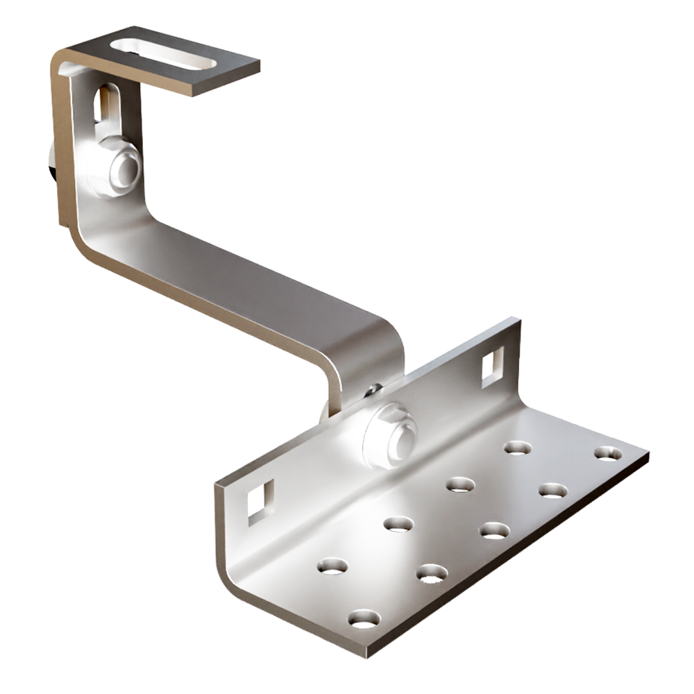Vario-solardachhaken 2 fach verstellbar