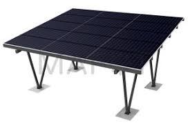 2-Stellplatz Aluminium Carport VV - RAL 7016